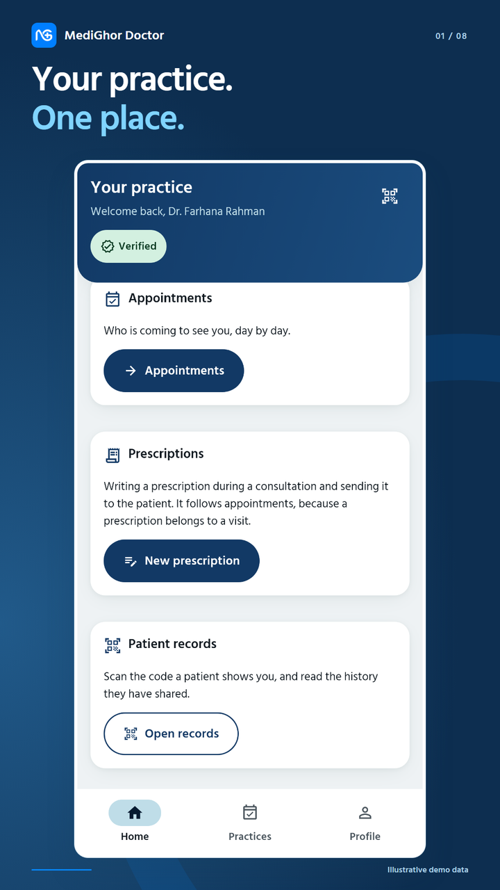 Your practice, in one place
